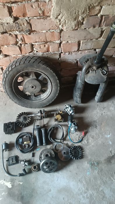 Вариатор jog 2ja,карбюратор, зчеплення