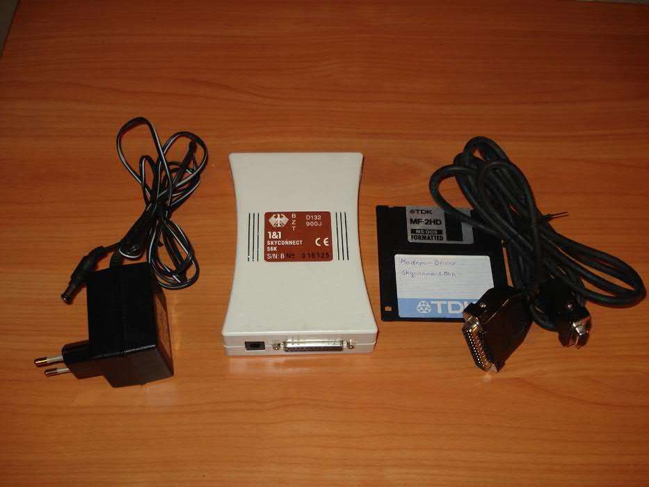 Модем V34-Adapter von 1&1 Skyconnect D132 900J