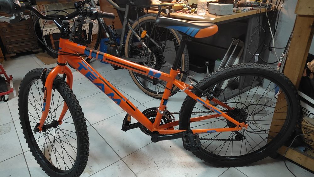 Bicicleta Roda 24 alumínio