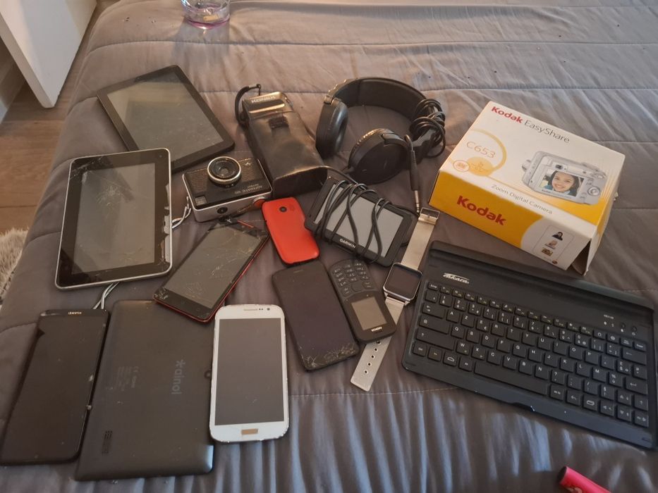 Vários Itens cameras e muito mais
