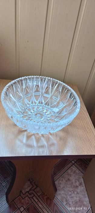 Салатник з кришталю