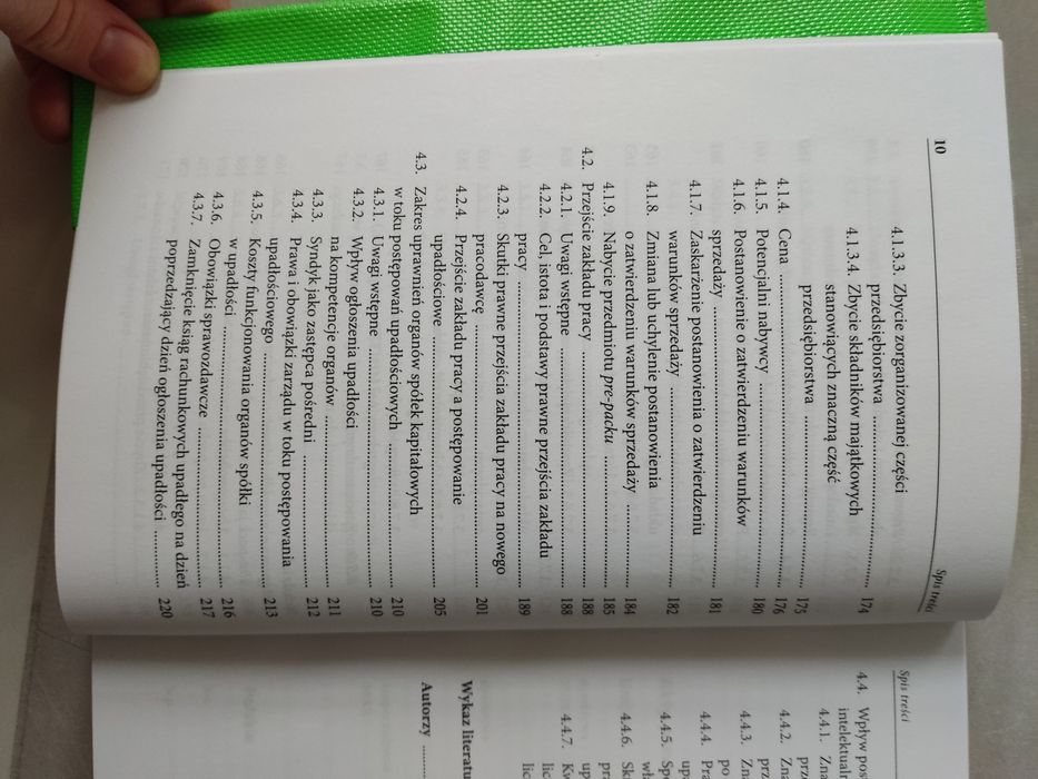 Restrukturyzacja i upadłość, zagadnienia praktyczne