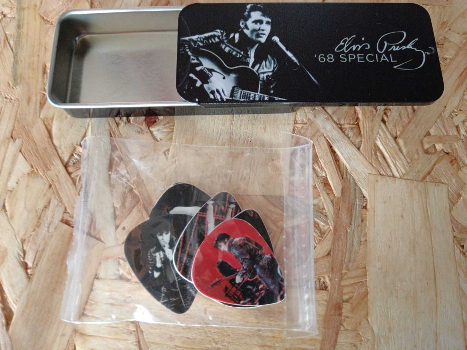 Dunlop EPPT02 Elvis Presley '68 Special Pick Tin.Vintage Rare!
