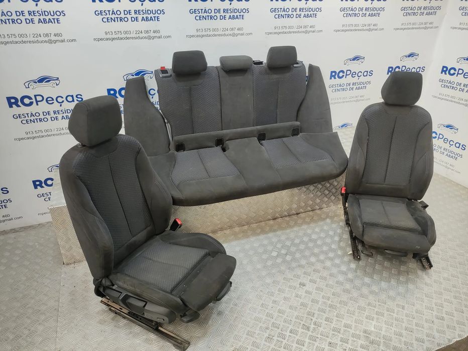 Conjunto Bancos em Alcântara BMW Serie 1 F20 Pack M 2012 - 2019