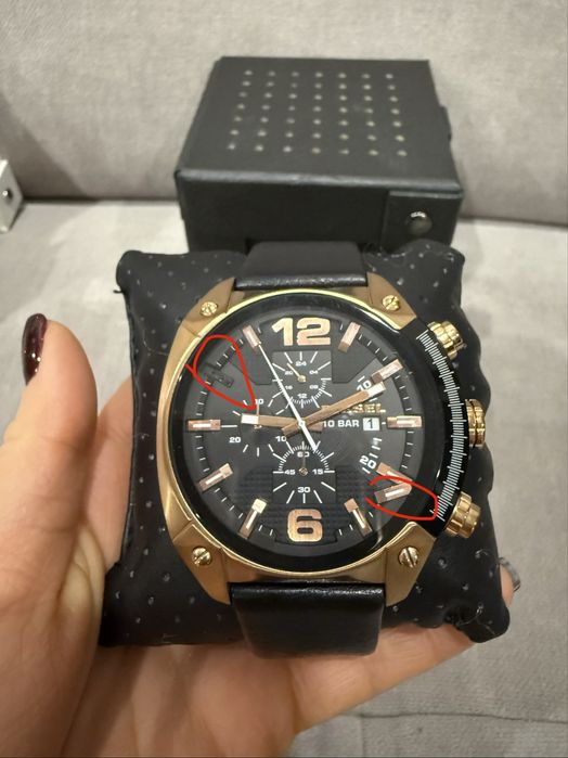 Чоловічий годинник Diesel DZ4297 та DZ4290
