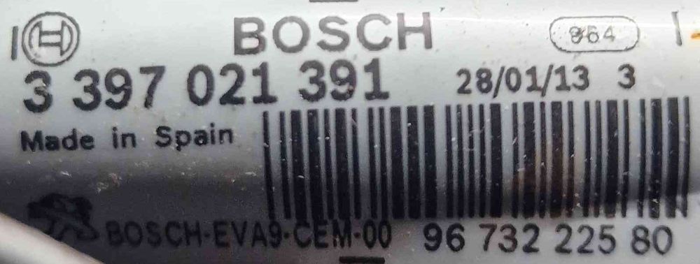 Motor Limpa Vidros Frente PEUGEOT 208 I (CA_, CC_) ano 2016