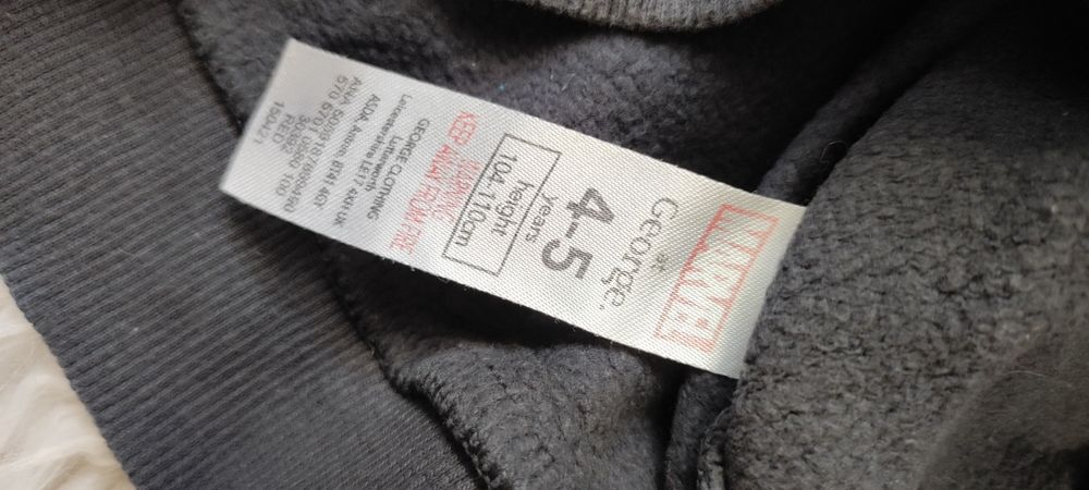 Marvel bluza chłopięca Spiderman 104-110