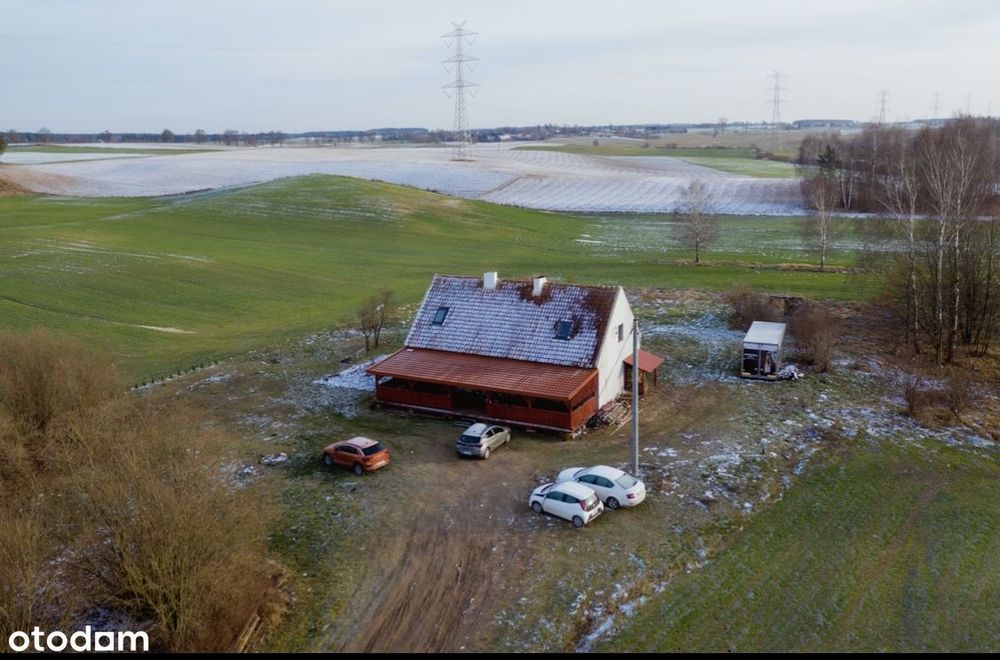 Malownicza siedlisko - działka 9,75 ha z domem 200 m²