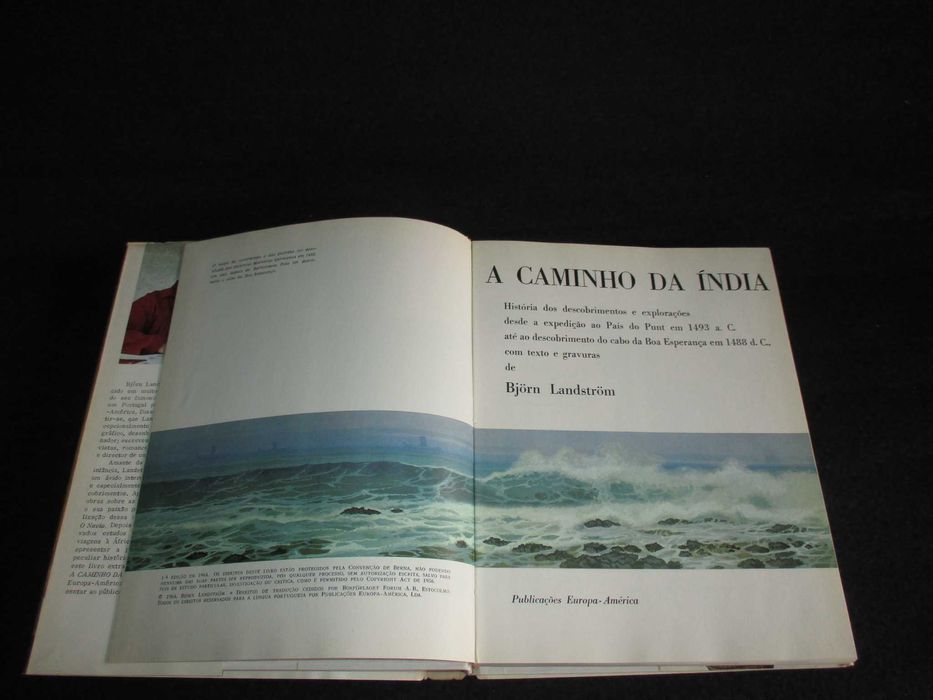 Livro A Caminho da Índia Björn Landström