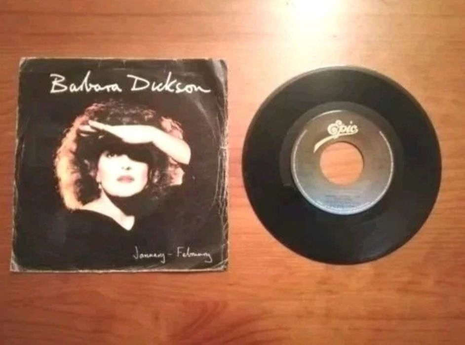 Barbara Dickson - January February PT 1980 Disco VINIL Single 7" 45