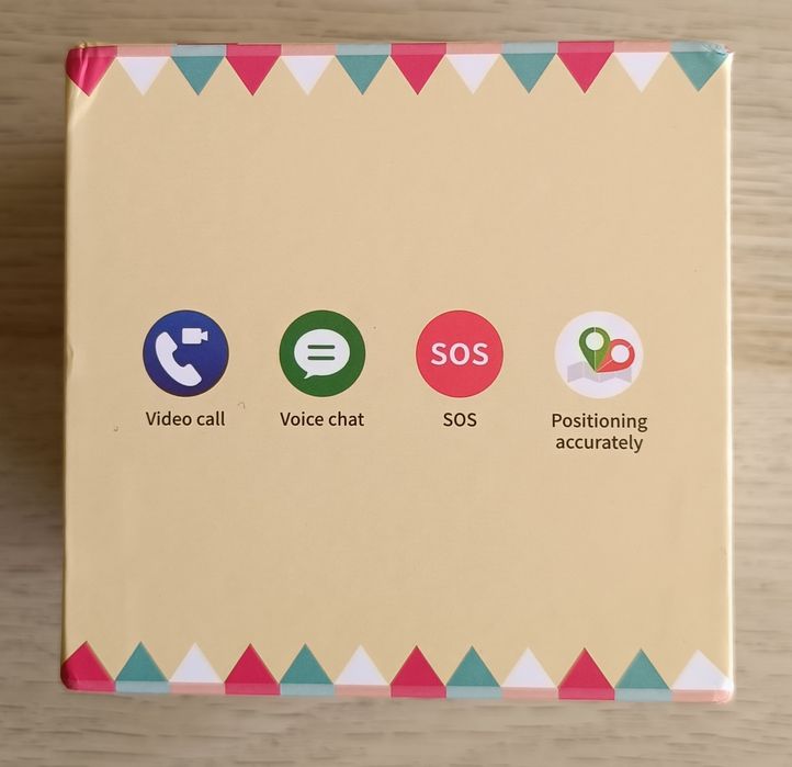 Smart Watch Kids Rosa com GPS (Novo)