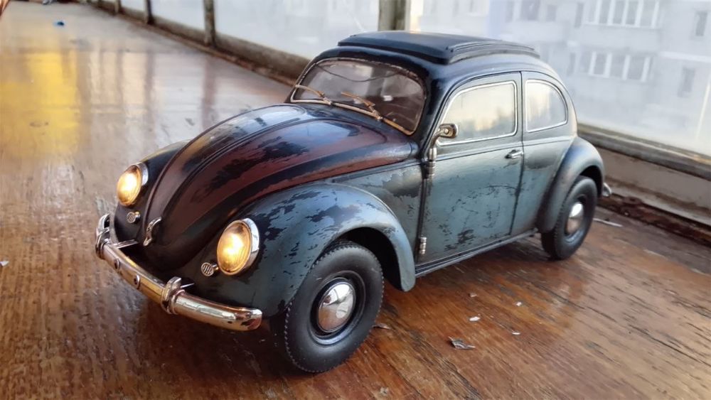 RC модель WPL VW Beetle, радиоуправляемая модель,машинка
