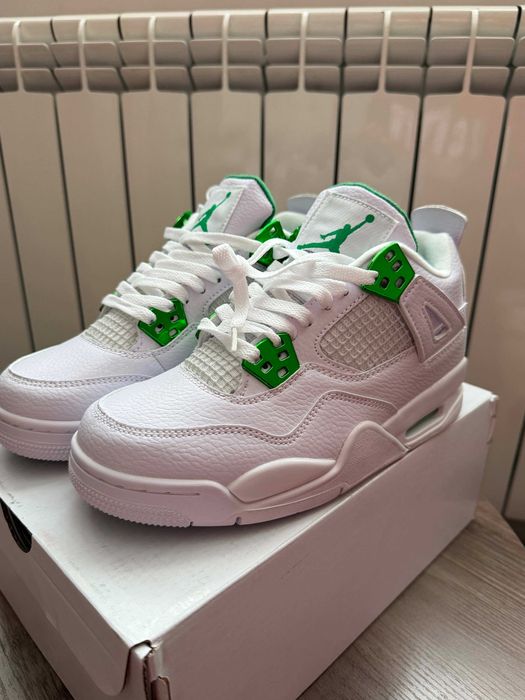 Nowe air Jordan 4 Retro białe damskie