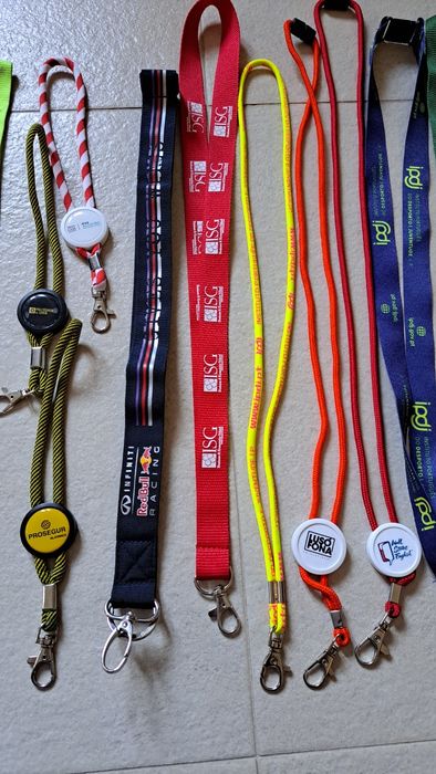 Porta chaves e fitas pescoço - publicidade