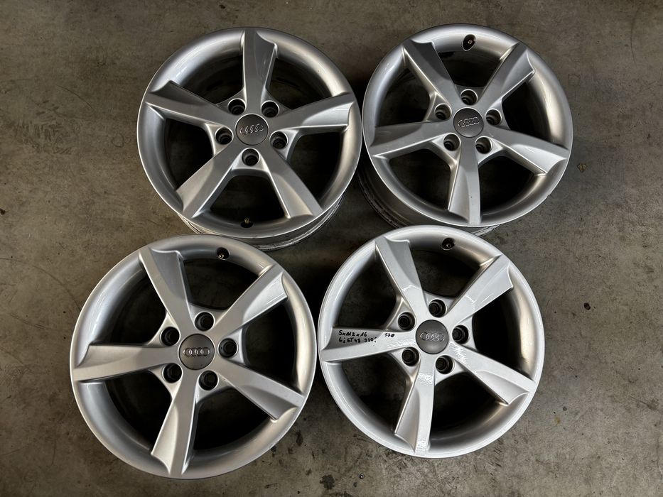 Felgi aluminiowe 5x112x16 6J ET48 AUDI ORYGINAŁ, VW, SKODA itp