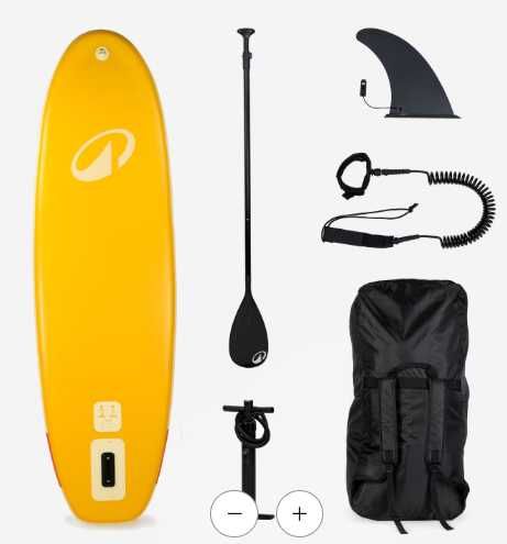 Zestaw sup 9'6" żółty