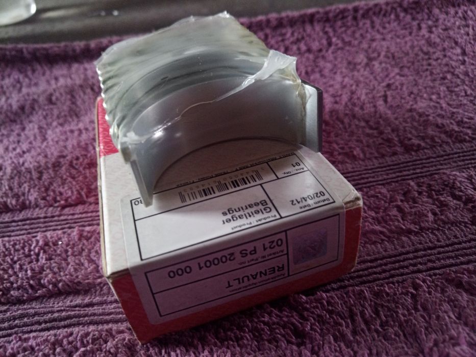 Вкладиші шатуні Renault