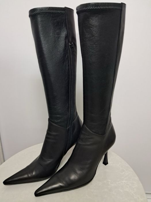 Шкіряні сапоги Loretta Pettinari 36