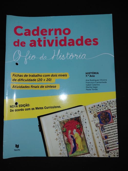 Cadernos de atividades 7° ano