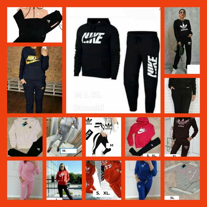 Dresy damskie nowe komplet