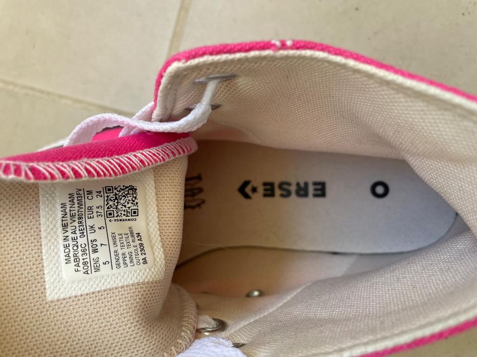 Converse all star rosa 37,5