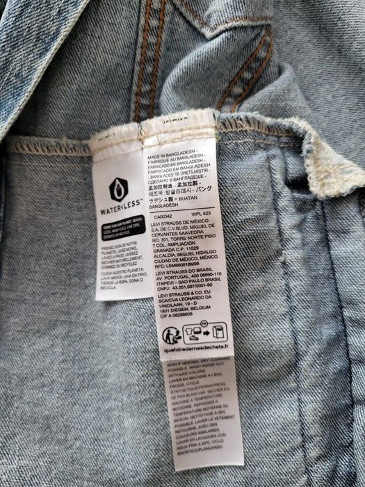 Klasyczna kurtka jeansowa Levi's Trucker Jacket – Jasny Jeans L