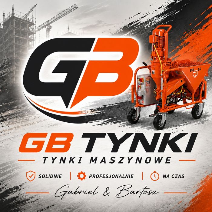 Tynki maszynowe  Gipsowe oraz cementowo-wapienne