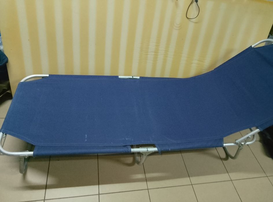 Łóżko turystyczne polowe 190x65x28 cm