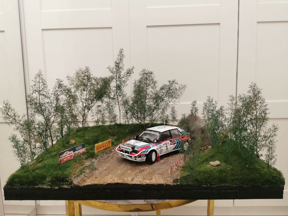 Dioramy 1:18 Diorama wykonam makieta autoart kyosho norev solido otto