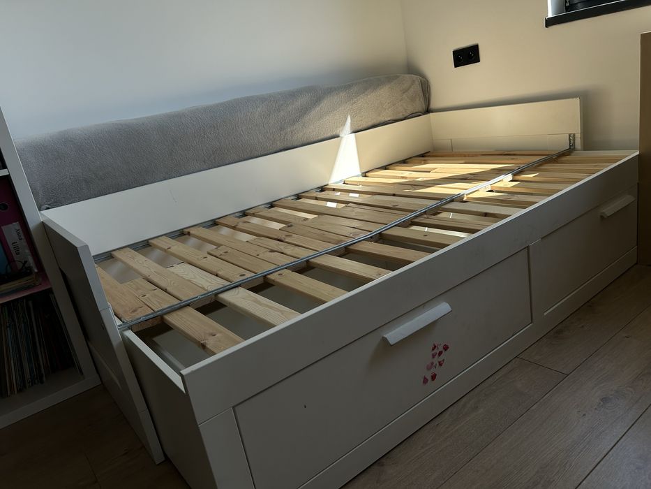 Łóżko -BRIMNES Rama leżanki z IKEA  80x200