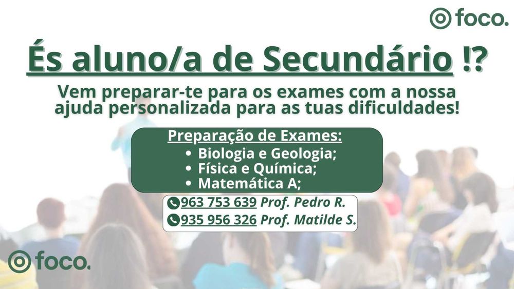 Preparação para Exame de Biologia e Geologia Segunda Fase