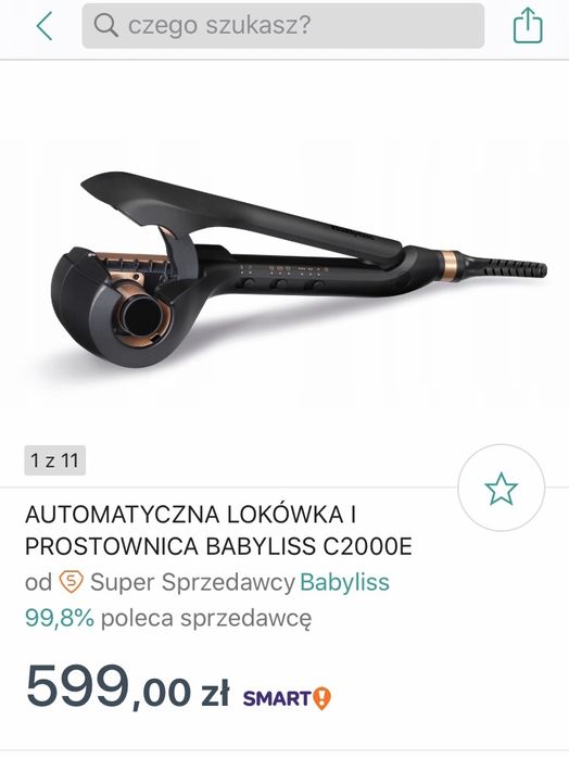 Automatyczna lokówka Babyliss