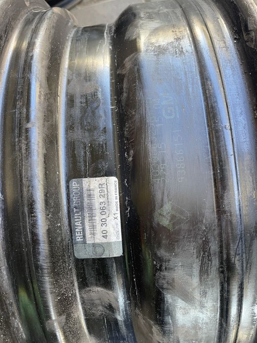 Диски залізні Рено оригінальні 5*114,3