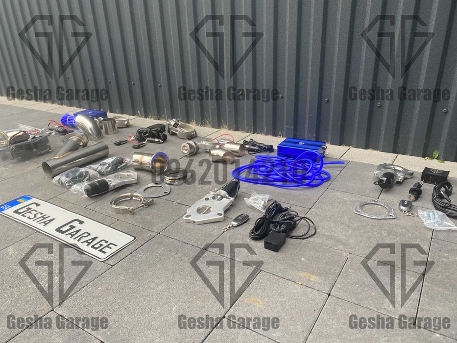 Тюнінг електрична вакуумна заслонка на вихлопну систему наявність нові