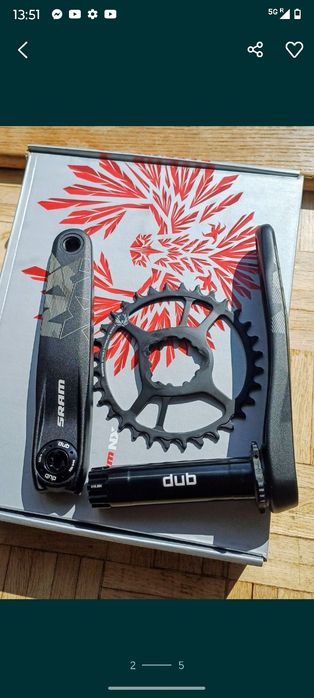 Korba Sram NX DuB  Freeride Enduro Shimano Race Face - jak nowa !!!