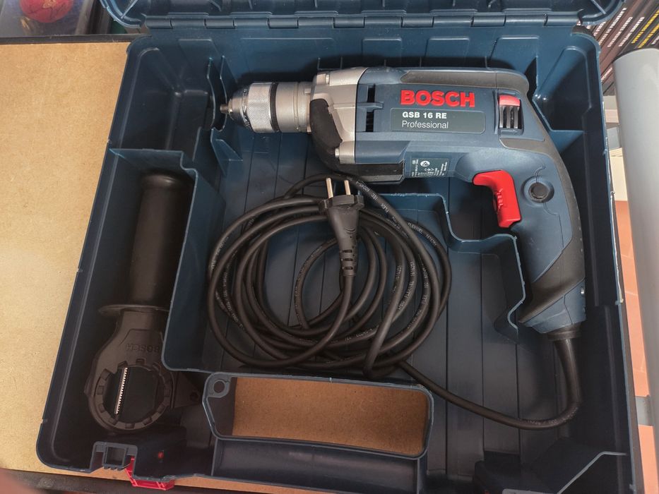 BOSCH PRO GSB 16 RE - Berbequim com fio percutor