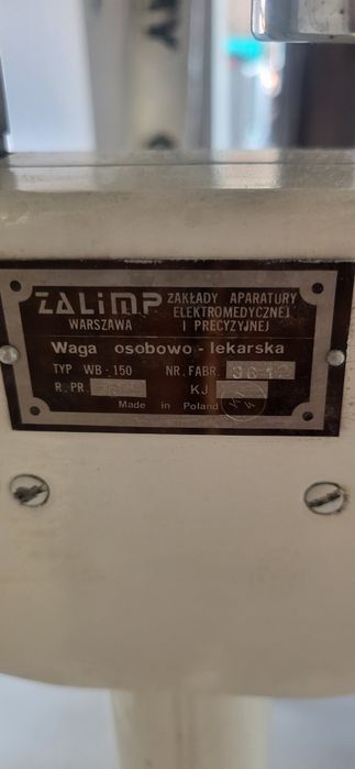 Waga osobowa, lekarska, medyczna, stara, vintage,