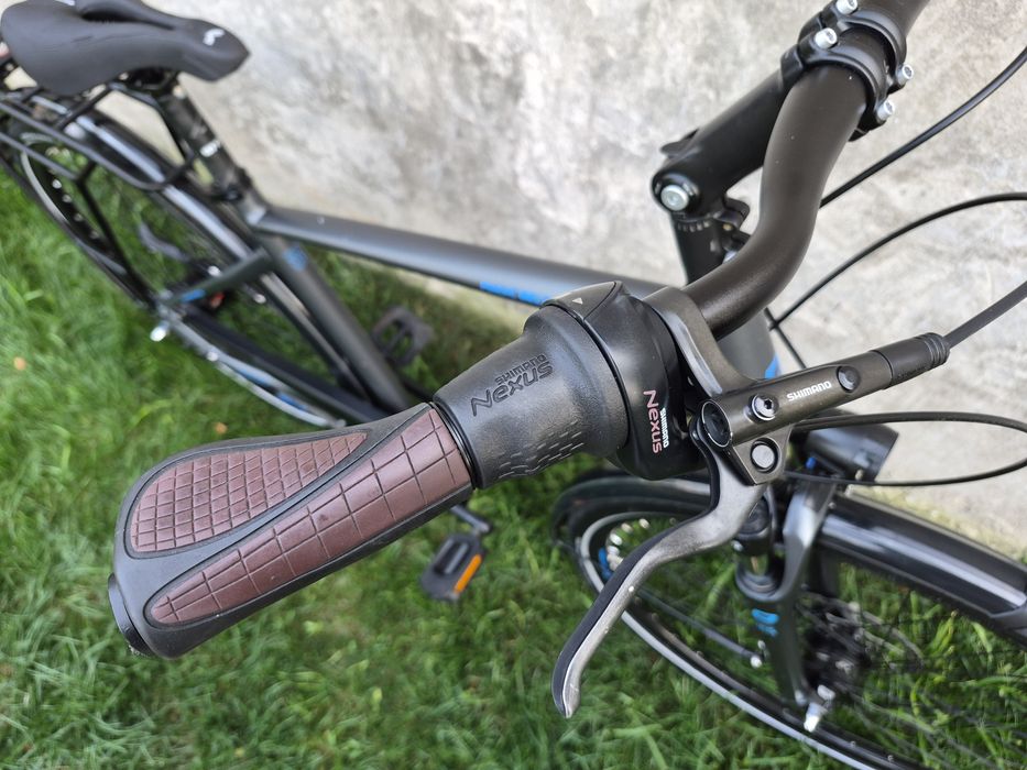 Rower Dynamics Magic Belt Shimano Nexus N8 Pasek Gates CDN Hydraulika Suntour 28"