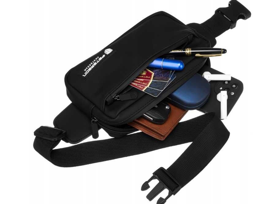 Peterson nerka biodrowa PTN EB203-65 BLACK - czarny ttst813