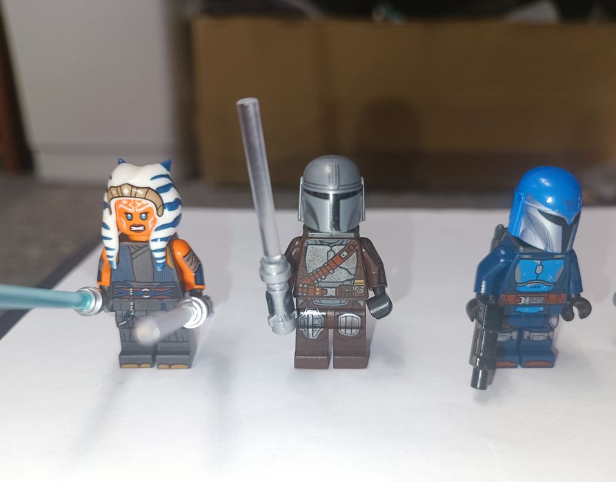 LEGO Star Wars Mandalorian, Ahsoka, Boba Fett – zestaw figurek