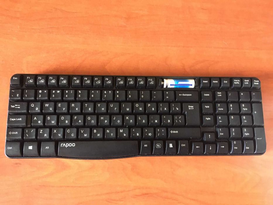 Клавиатура и мышка RAPOO ХI800 для компьютера, новые