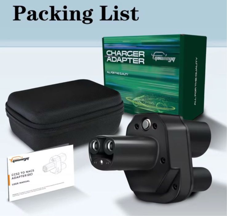 Подарунок Перехідник CCS2 TESLA Model Y 3 S X Адаптер Ccs1 CCS2