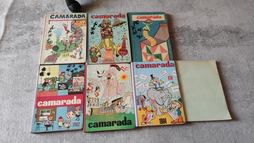 Conjunto vintage de Coleções Camarada 1959-65