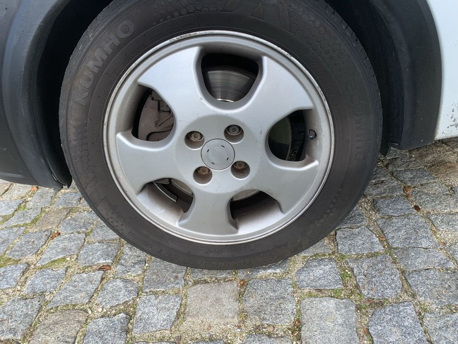 Dois jogos jantes opel 15 4x100