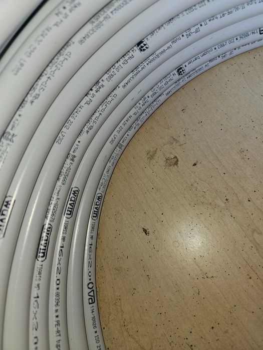 Rura pex 16x2 do ogrzewania podłogowego