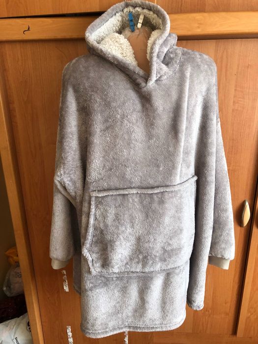 Меховушка, плюшева туника, кофта, худи, 2-3XL. oeko-tex.