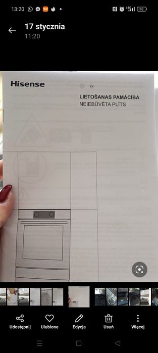 Do naprawy roczny kuchenka