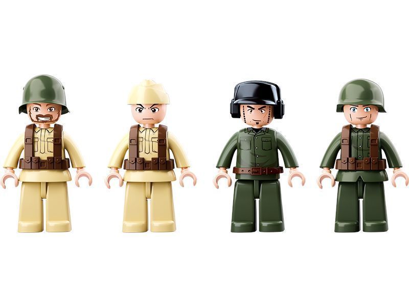 Klocki Transporter Czołg PUMA+ Bunkier