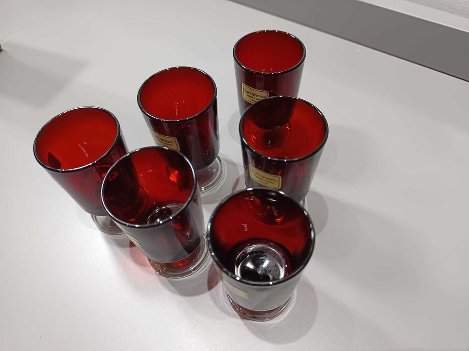 Conjunto de Copos Luminarc Ruby Red