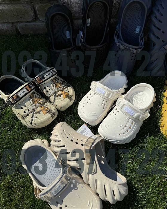 Новинка!Чоловічі Крокси Сабо  Crocs Echo Clog  Лідер Продажів Лідер
